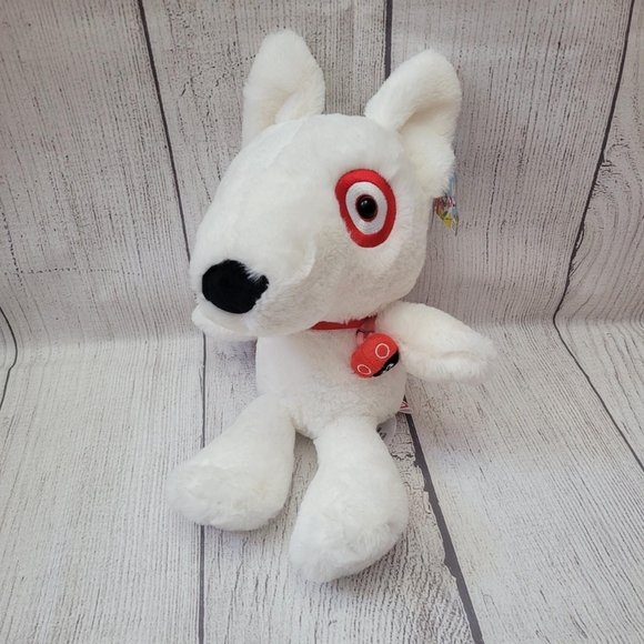 Bullseye Plush Dog 14" Exclusive 2023 New With Tags - Picture 2 of 5